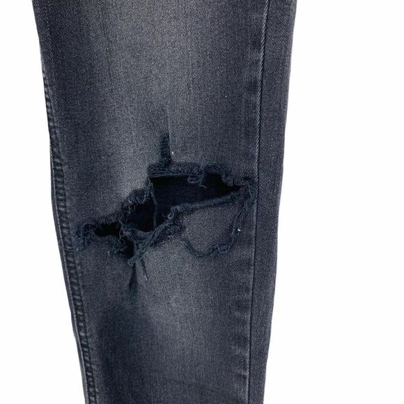 Vanilla Star Jeans sz 5 9686 Embroider Distress - Picture 6 of 9